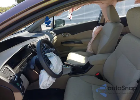 2015 Honda Civic Lx из США, поврежденный, VIN 19XFB2F58FE236849